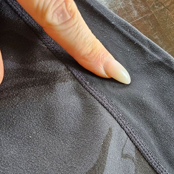 Patagonia Women's Athletic Yoga Workout Leggings Cropped Gray size L - Picture 14 of 15